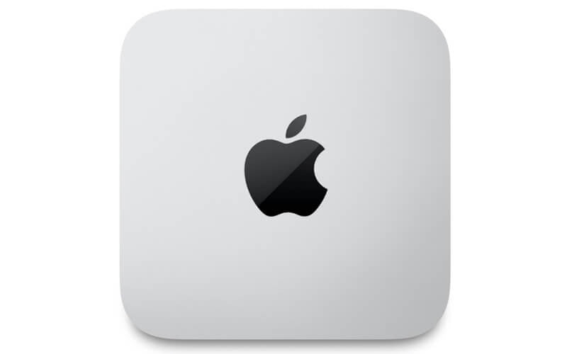 Apple Mac Studio M1Ultra Chip, 64GB RAM, 4TB SSD, 20-Core CPU, 64-Core GPU, 32-Core Neural Engine - Silver