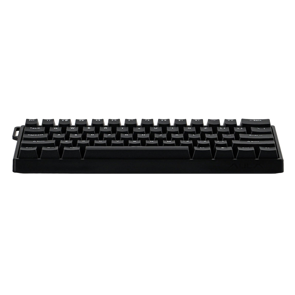 Aula WIN60HE 61-Key RGB 65% Wired Gasket-mounted Gaming Keyboard Greywood Switch - Black