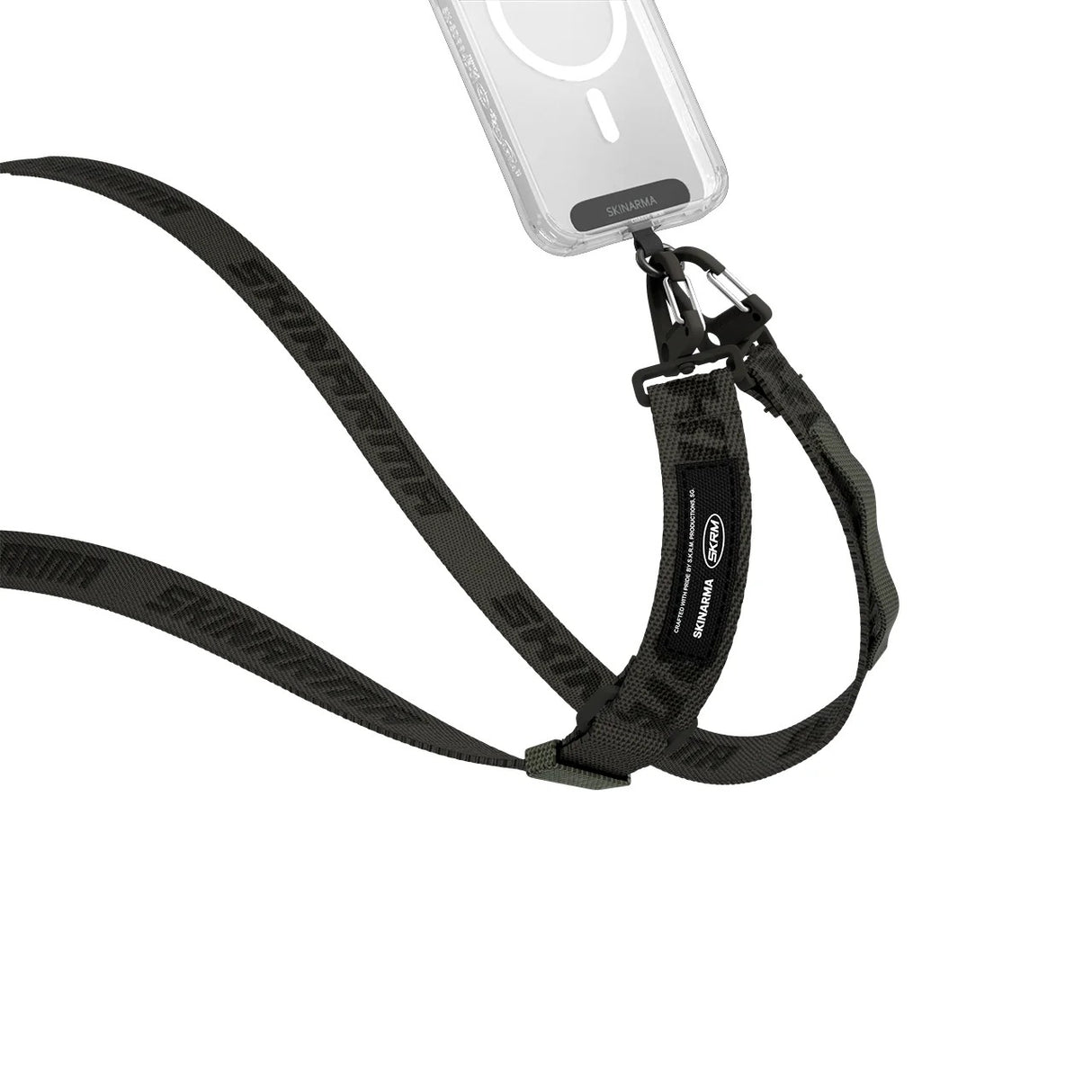 SKINARMA SCOUT XE LANYARD (2.54 CM WIDTH)-BLACK