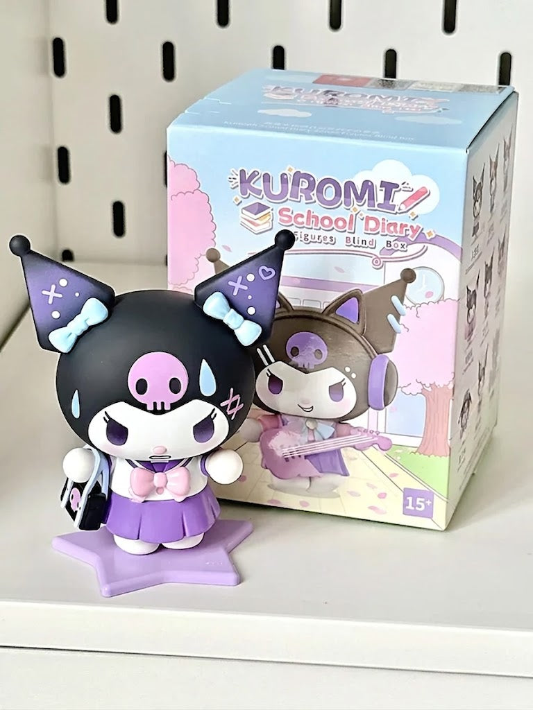 KUROMI School Diary Series Figures 7–10 cm (Blind Box) Selling Per Piece - 2303823010101