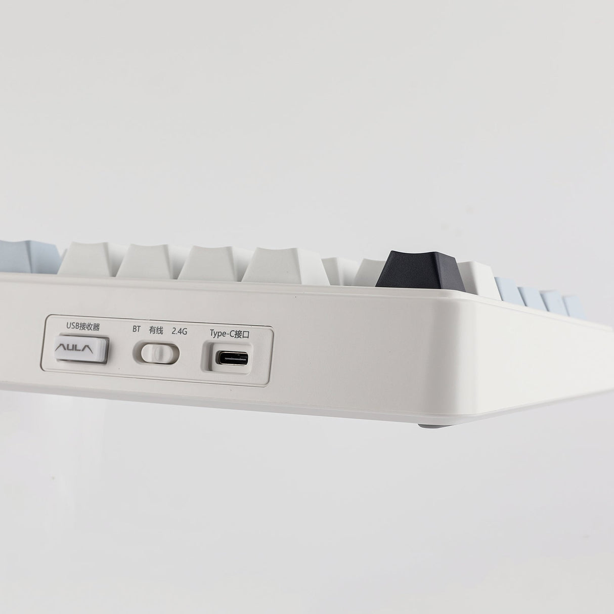 AULA F75 75% Gasket Wireless Mechanical Keyboard, LEOBOG Reaper Switch - Glacier Blue