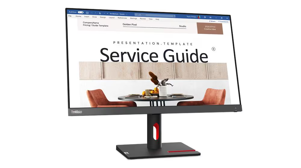 Lenovo ThinkVision S24i-30 Monitor 23.8″ FHD 3YW