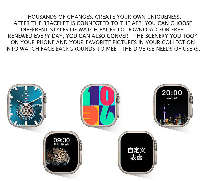 Smart 4G SIM Card Android Smartwatch with Camera & Fitness Tracker