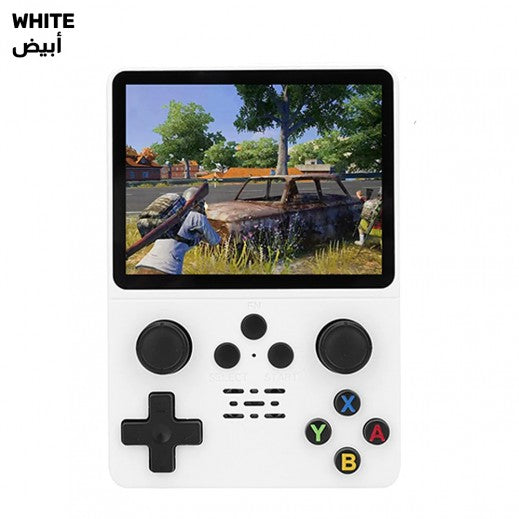 R36S Retro Handheld Video Game Console 3.5 Inch 64GB - White