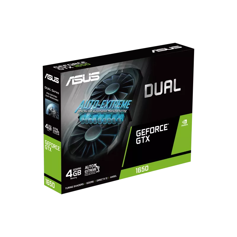 Asus Dual Geforce GTX 1650 OC 4GB DDR6 Graphics card