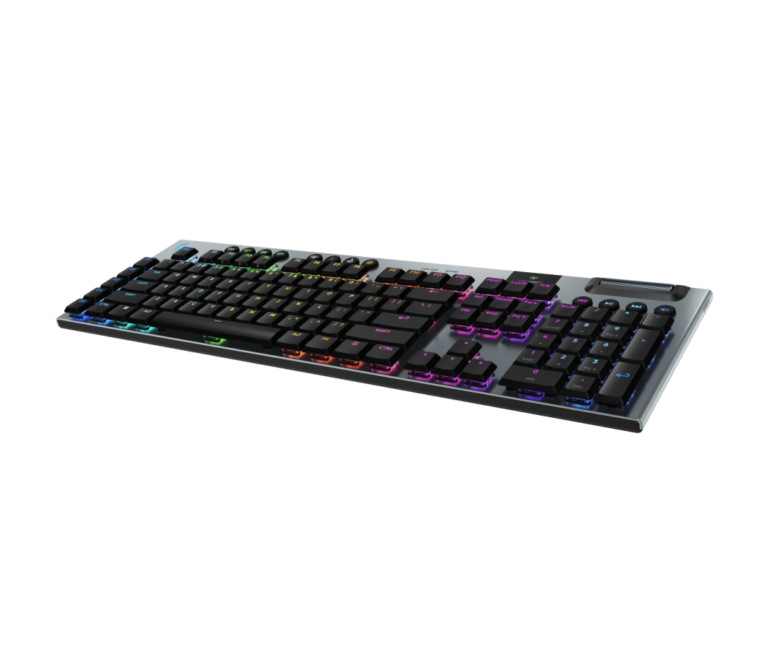 LOGITECH G915 LIGHTSPEED Wireless Mechanical Gaming Keyboard - CARBON - US INT'L - LINEAR