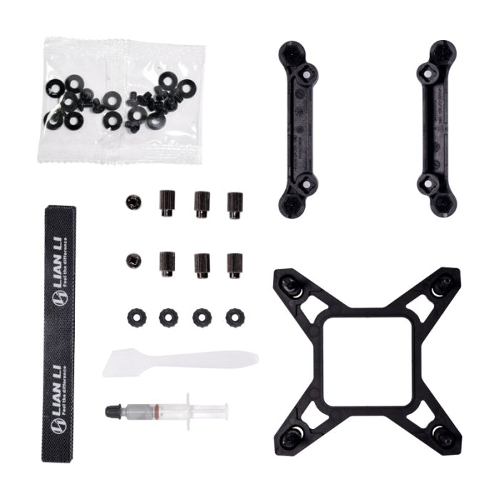 LIAN LI Galahad II LCD SL-INF 360MM ARGB CPU Liquid Cooler – Black