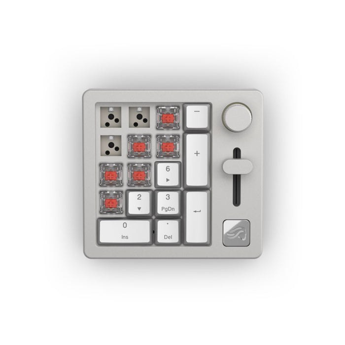 Glorious GMMK Numpad Premium Wireless MacroPad - White