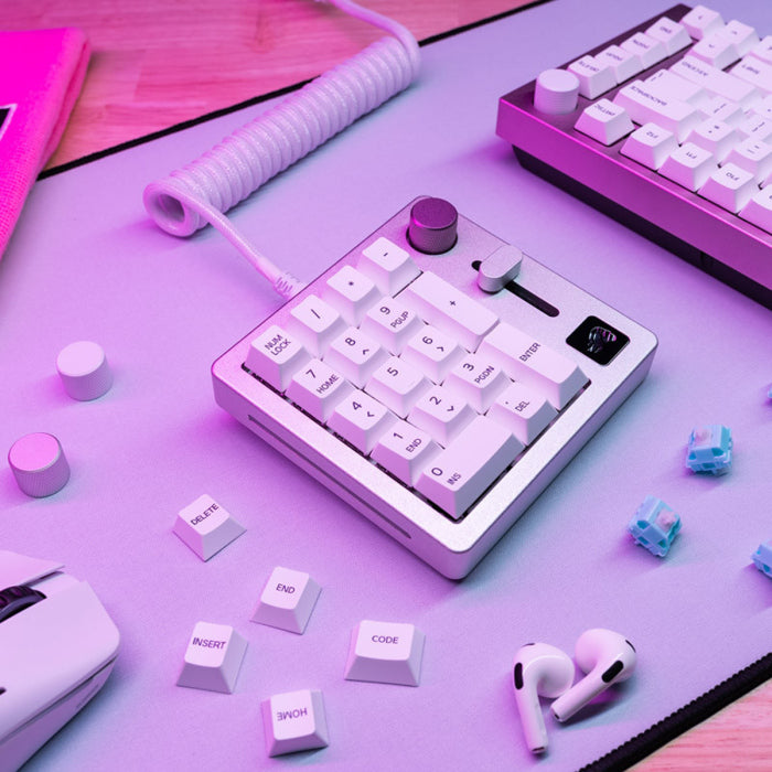 Glorious GMMK Numpad Premium Wireless MacroPad - White