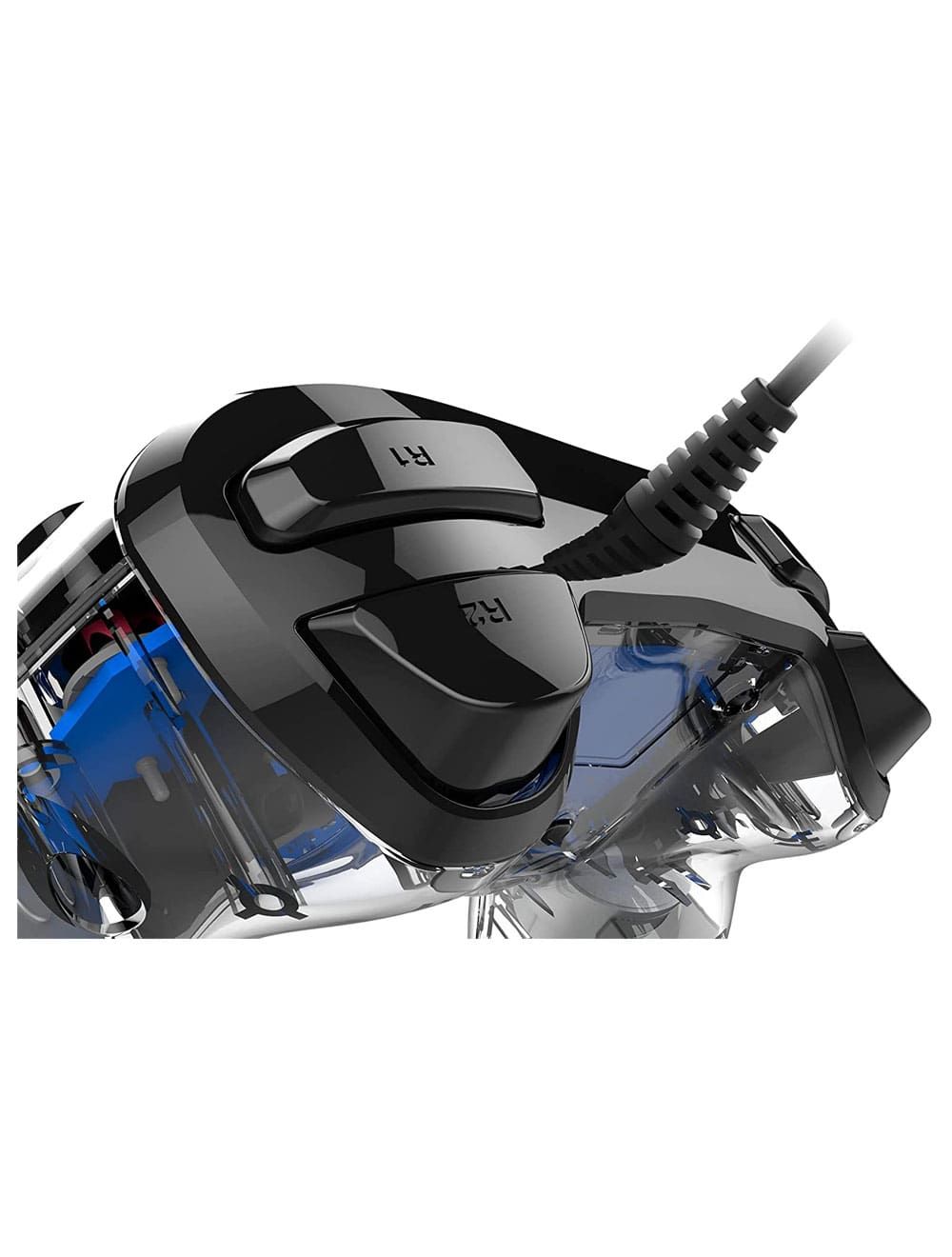 Nacon Wired Illuminated Compact Controller For PlayStation 4 - Blue