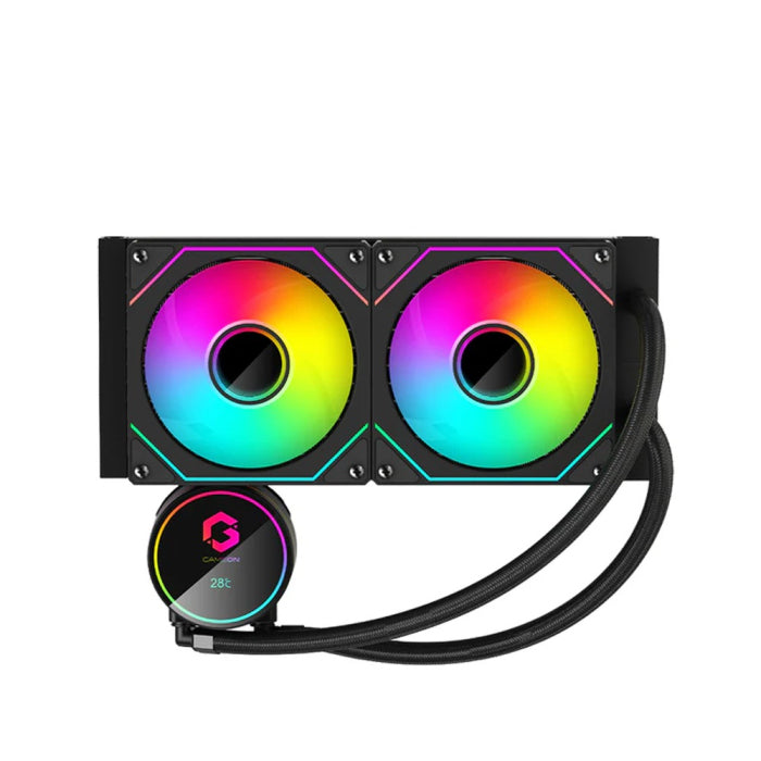 GAMEON KRAKEN A380 240mm Liquid CPU Cooler - Black Go-240KRAKENA380-BLK