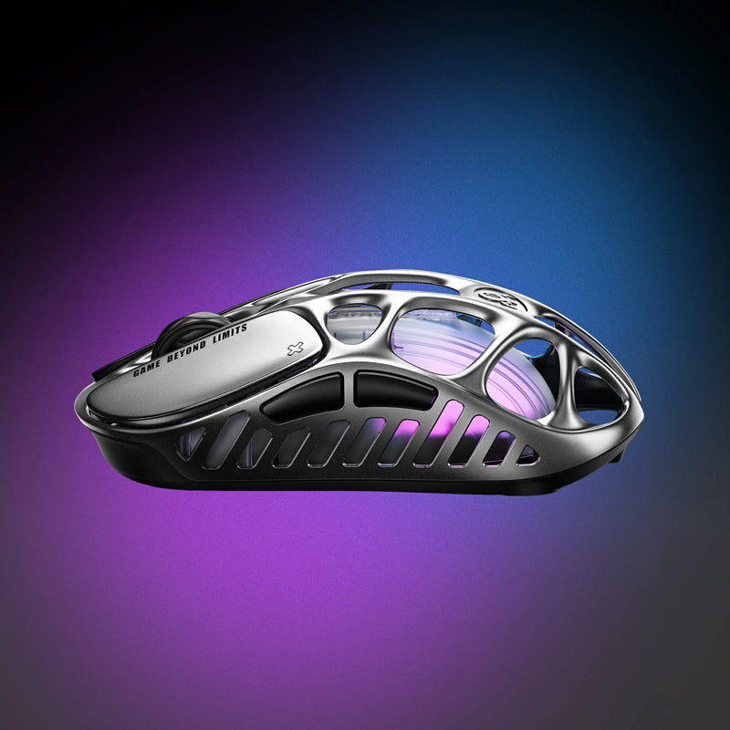 GravaStar Mercury X Wireless Gaming Mouse - Interstellar Silver