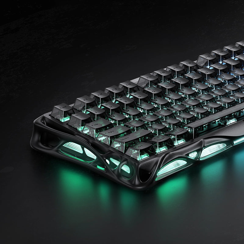 GravaStar Mercury V75 75% Hall Effect Magnetic Switch Gaming Keyboard - Stealth Black