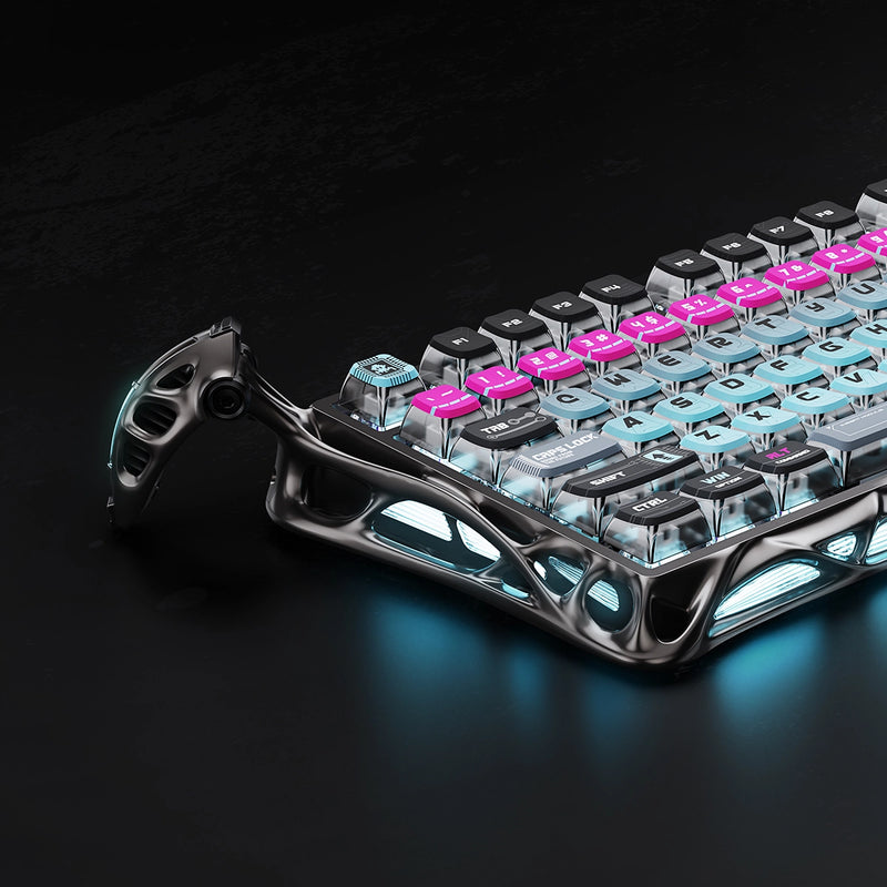 GravaStar Mercury V75 Pro 75% Hall Effect Magnetic Switch Gaming Keyboard - Cyberpunk