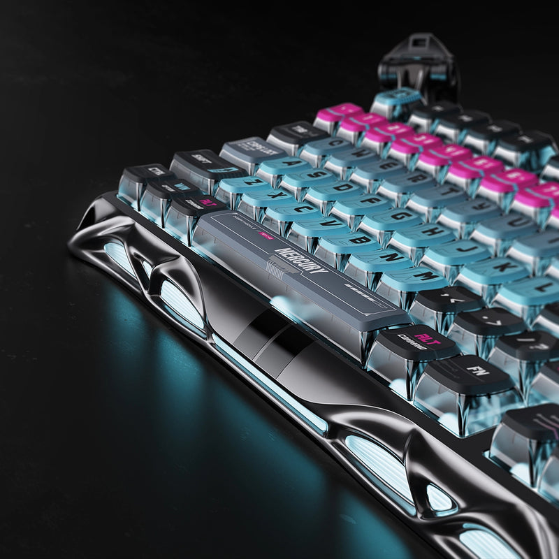 GravaStar Mercury V75 Pro 75% Hall Effect Magnetic Switch Gaming Keyboard - Cyberpunk