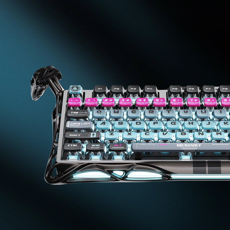 GravaStar Mercury V75 Pro 75% Hall Effect Magnetic Switch Gaming Keyboard - Cyberpunk