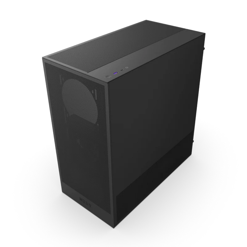 NZXT H5 Flow (2024) Compact Mid-Tower ATX Case - Black