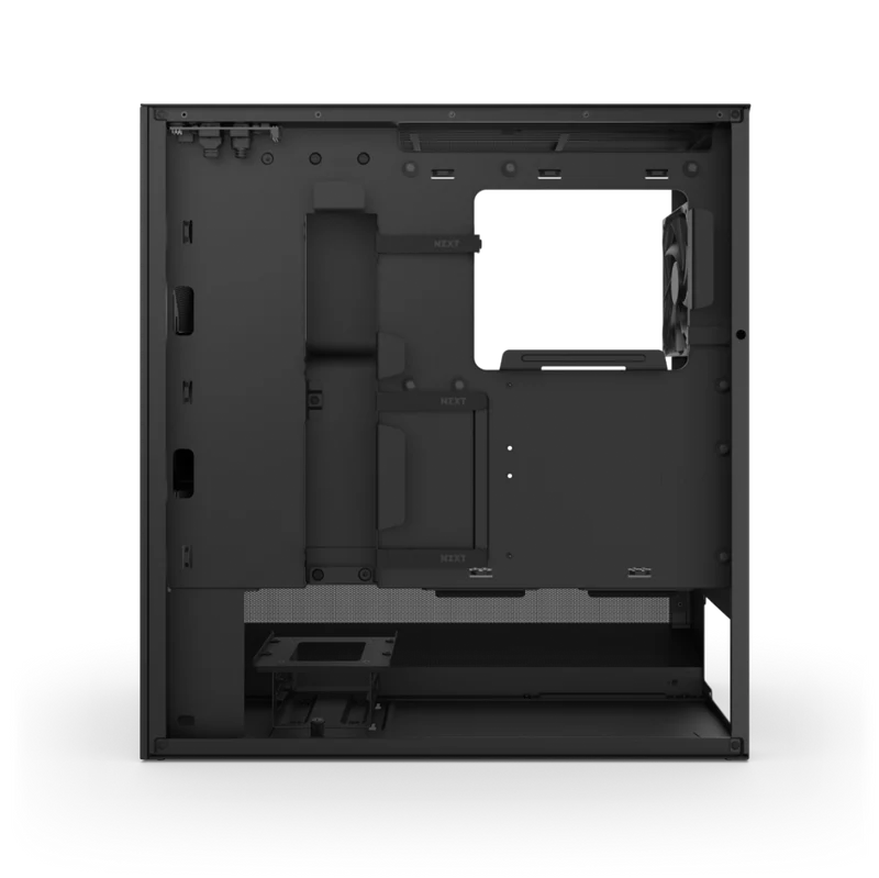 NZXT H5 Flow (2024) Compact Mid-Tower ATX Case - Black