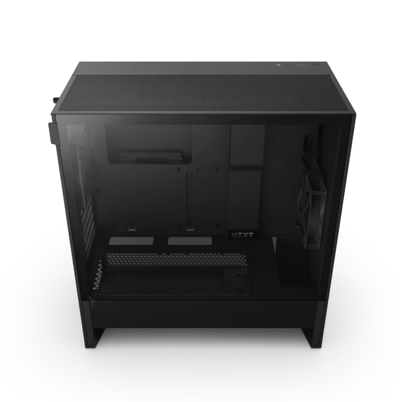 NZXT H5 Flow (2024) Compact Mid-Tower ATX Case - Black