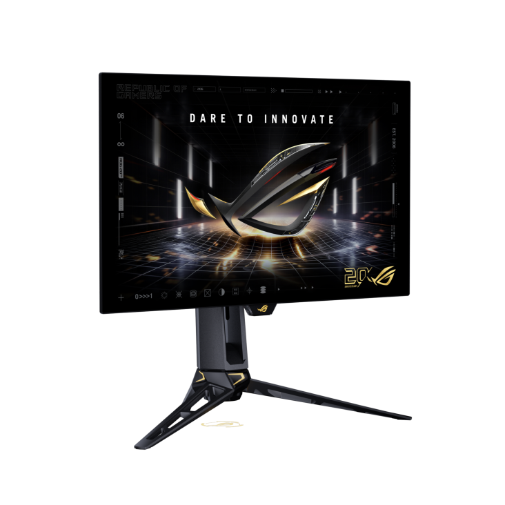 Asus ROG Swift OLED PG27AQWP-G EDITION 20 27" Dual Mode (QHD 540Hz OR FHD 720HZ) Response time 0.02ms, HDMI 2.1, Neo Proximity Sensor Flat Gaming Monitor - Black 90LM0CF0-B02971
