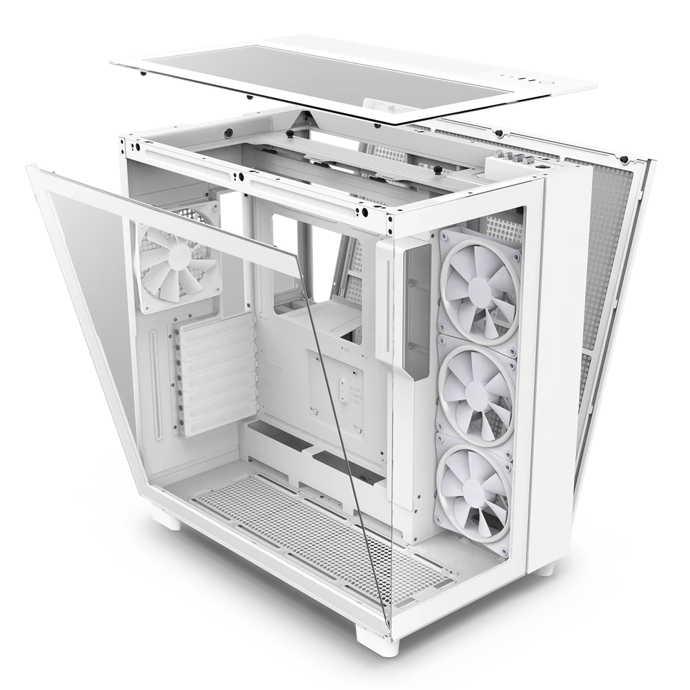 NZXT H Series H9 Elite Edition ATX Mid Tower - White