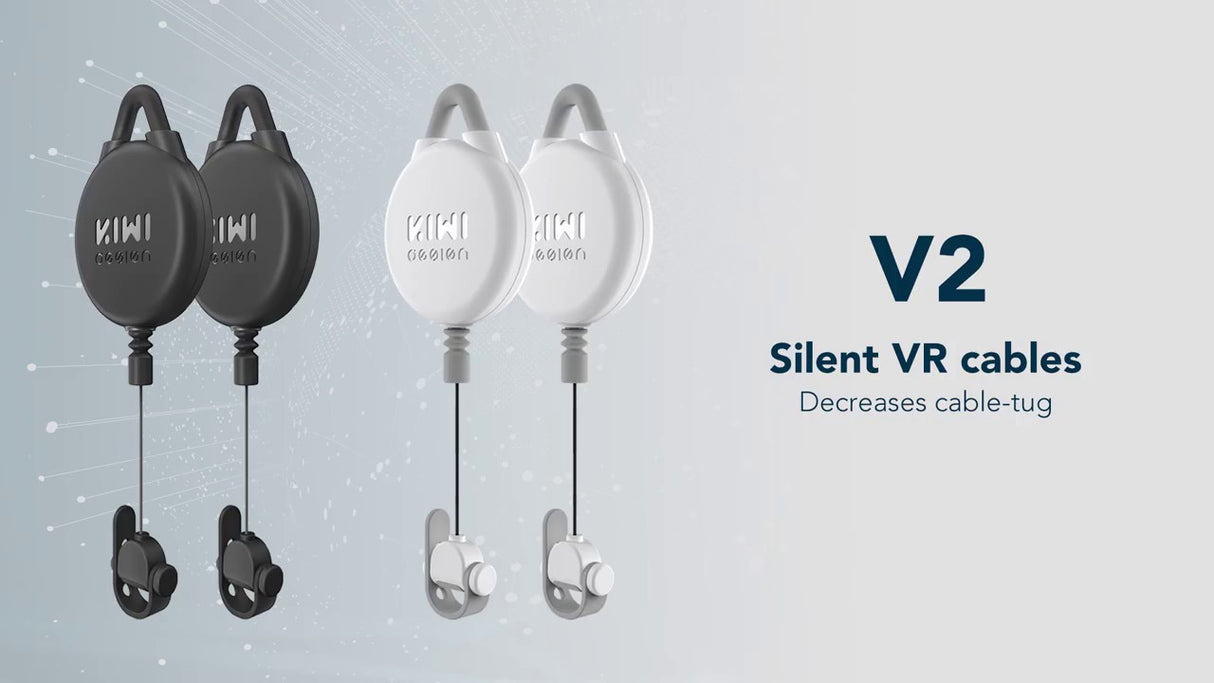 Silent VR Cable Management Pulley System