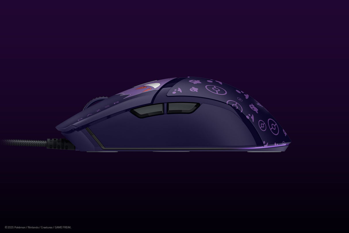 Razer Cobra Lightweight RGB Chroma Lighting Wired Gaming Mouse - Pokémon Gengar Edition RZ01-04650700-R3M1