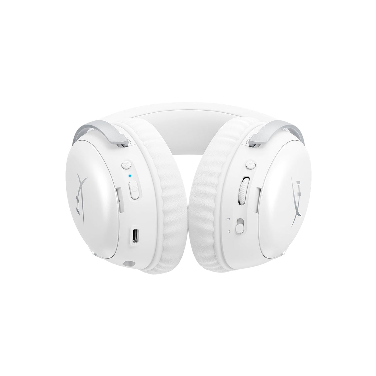 HyperX Cloud III S Wireless/Bluetooth/Wired Gaming Headset Compatible with PS5, Switch, PC, Mac & Mobile - White