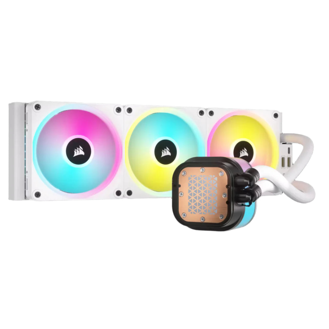 Corsair iCUE LINK H150i RGB AIO Liquid CPU Cooler - White