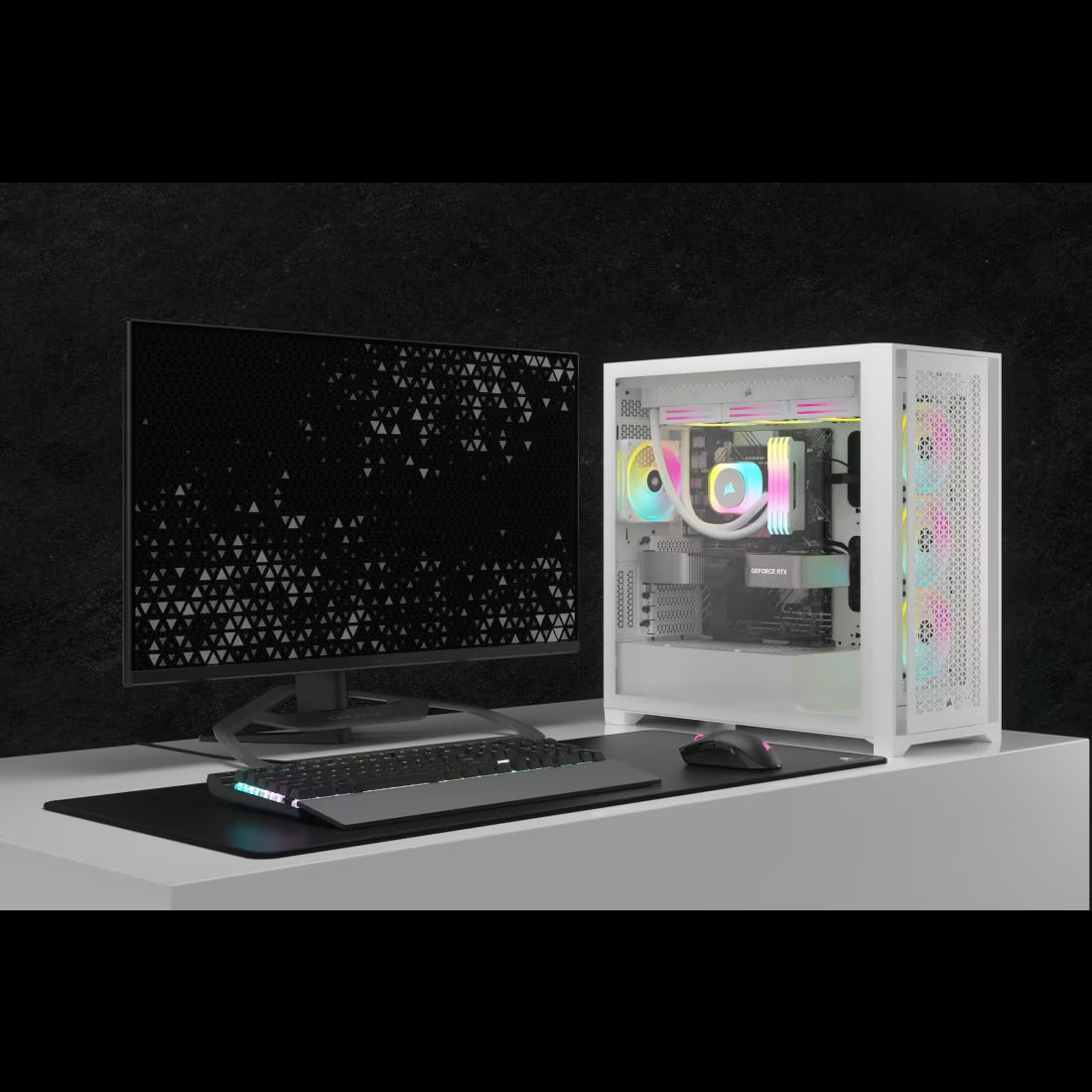 Corsair iCUE LINK H150i RGB AIO Liquid CPU Cooler - White