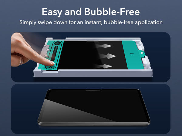 ESR iPad Pro 11" (2024-2025) Tempered-Glass Screen Protector Clear 1 Pack