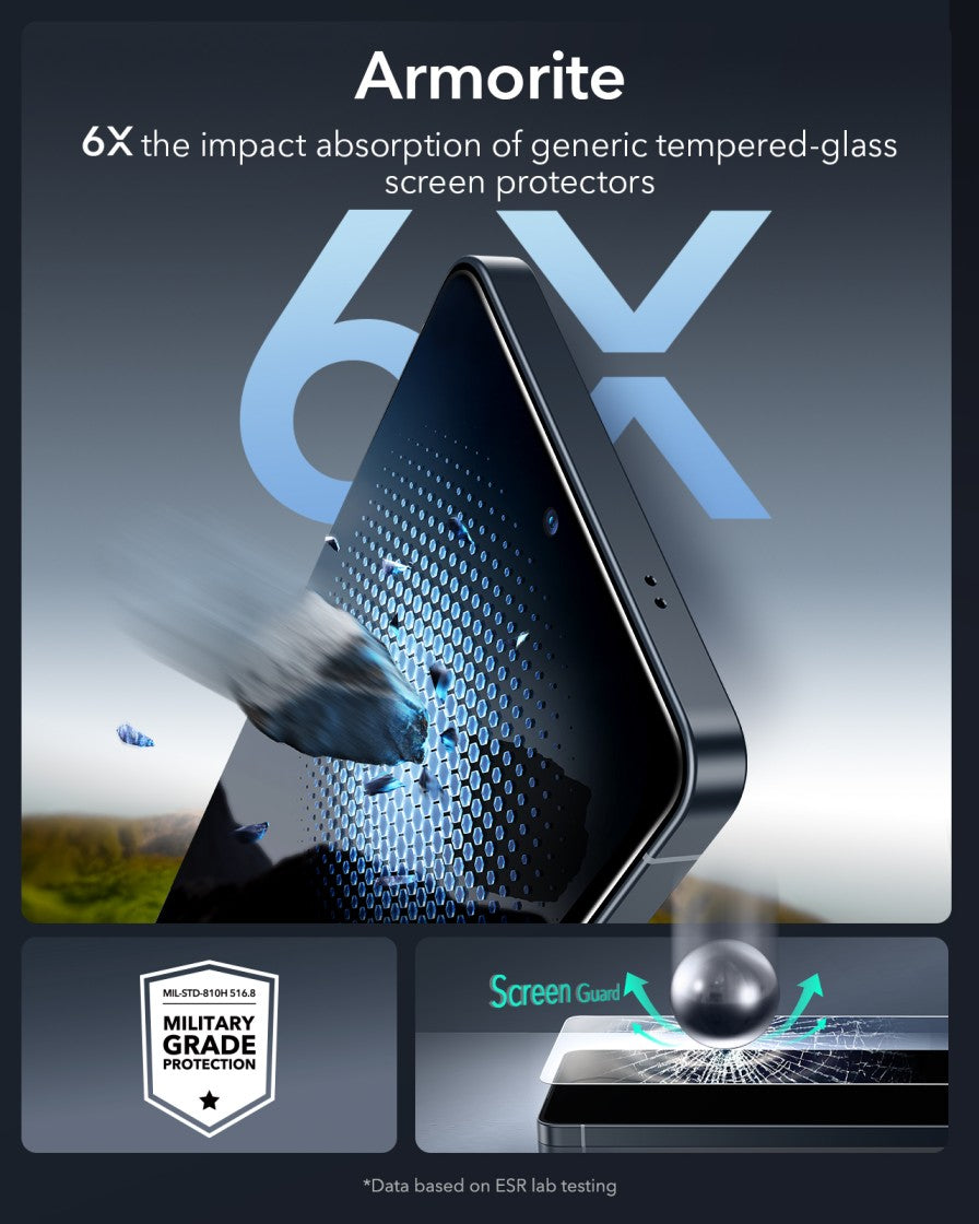 ESR Galaxy S26 Ultra UltraFit Armorite Pro Screen Protector - Clear