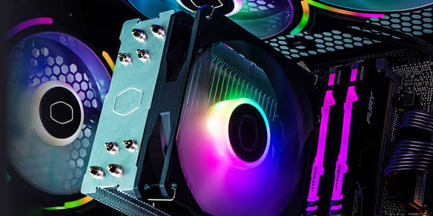 Cooler Master Hyper Spectrum V3 ARGB CPU Air Cooler - Black
