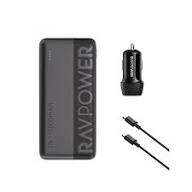 RAVPower RP-VC1014 Car Charger Combo - RP-VC1014
