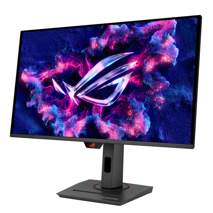 Asus Rog Strix XG27UCDMG 27" OLED 4K 3840x2160, Refresh Rate 240Hz, Response Time 0.03ms, Type-C PD 90W, HDMI 2.1, FreeSync Premium Pro & G-SYNC Flat Gaming Monitor - Black