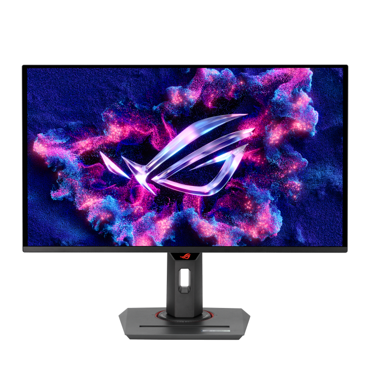 Asus Rog Strix XG27UCDMG 27" OLED 4K 3840x2160, Refresh Rate 240Hz, Response Time 0.03ms, Type-C PD 90W, HDMI 2.1, FreeSync Premium Pro & G-SYNC Flat Gaming Monitor - Black