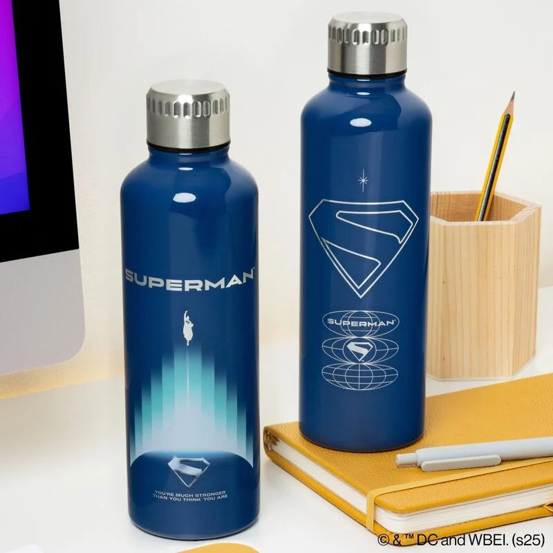 PL - Superman Theatrical Metal Water Bottle