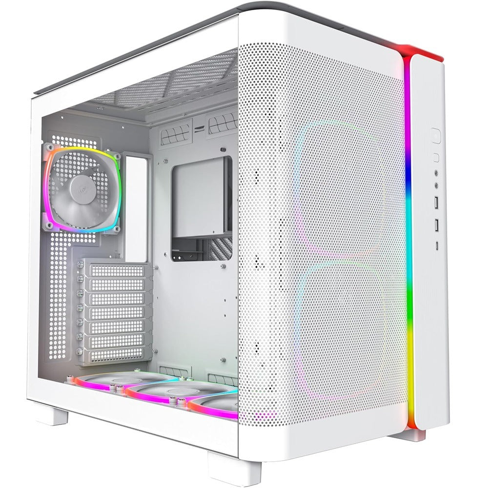 Montech King 95 Pro Mid Tower PC case - White
