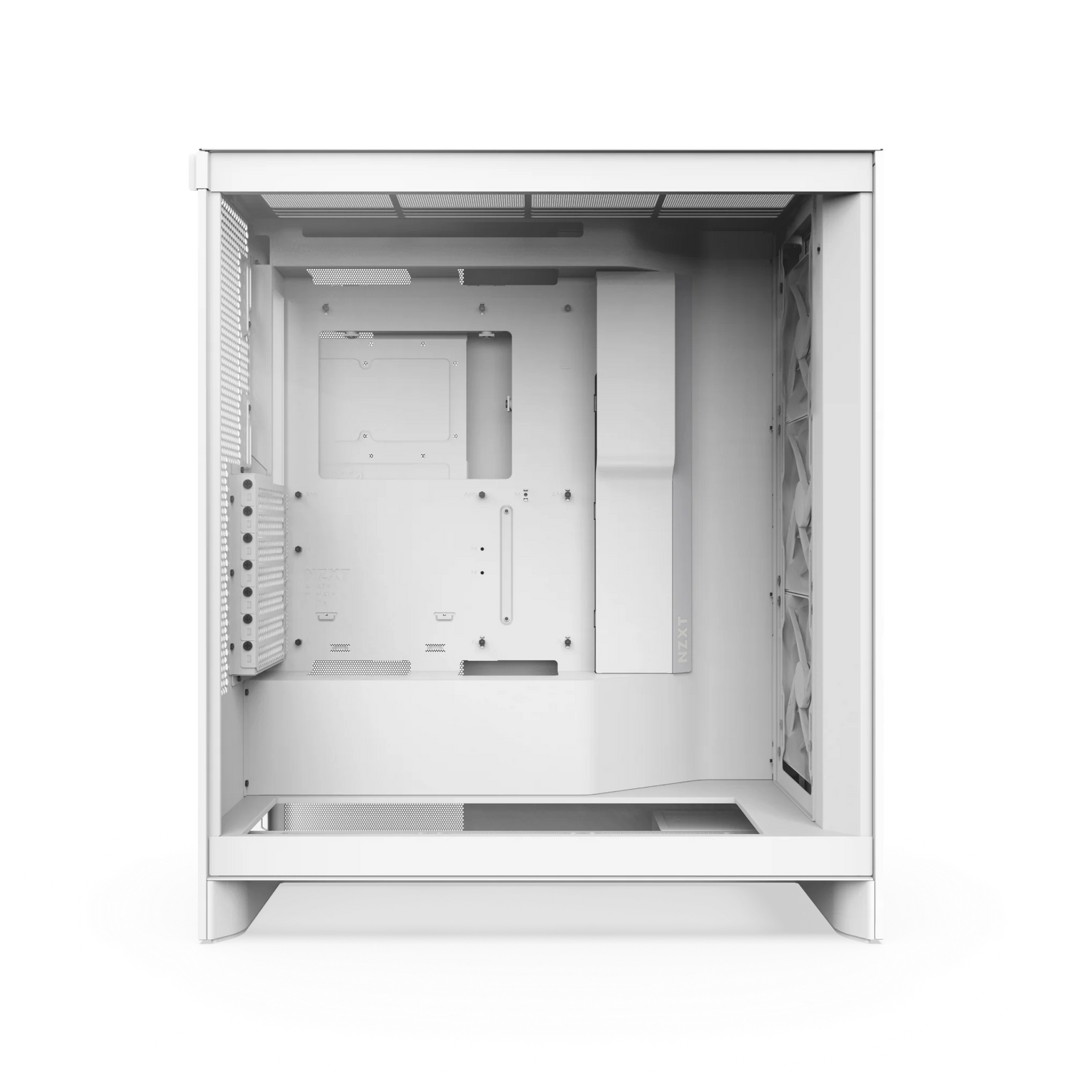 NZXT H7 Flow (2024) RGB Mid Tower ATX Case - White