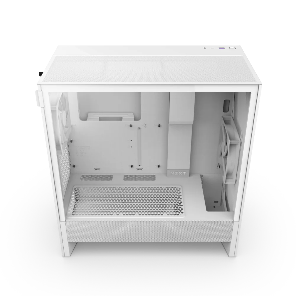 NZXT H5 Flow Edition ATX Mid Tower Case - White