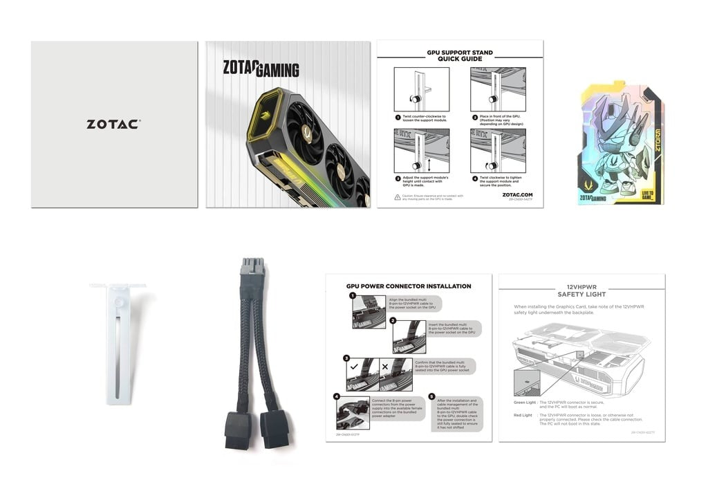 ZOTAC GAMING GEFORCE RTX 5070 AMP WHITE EDITION 12GB 192BIT GDDR7