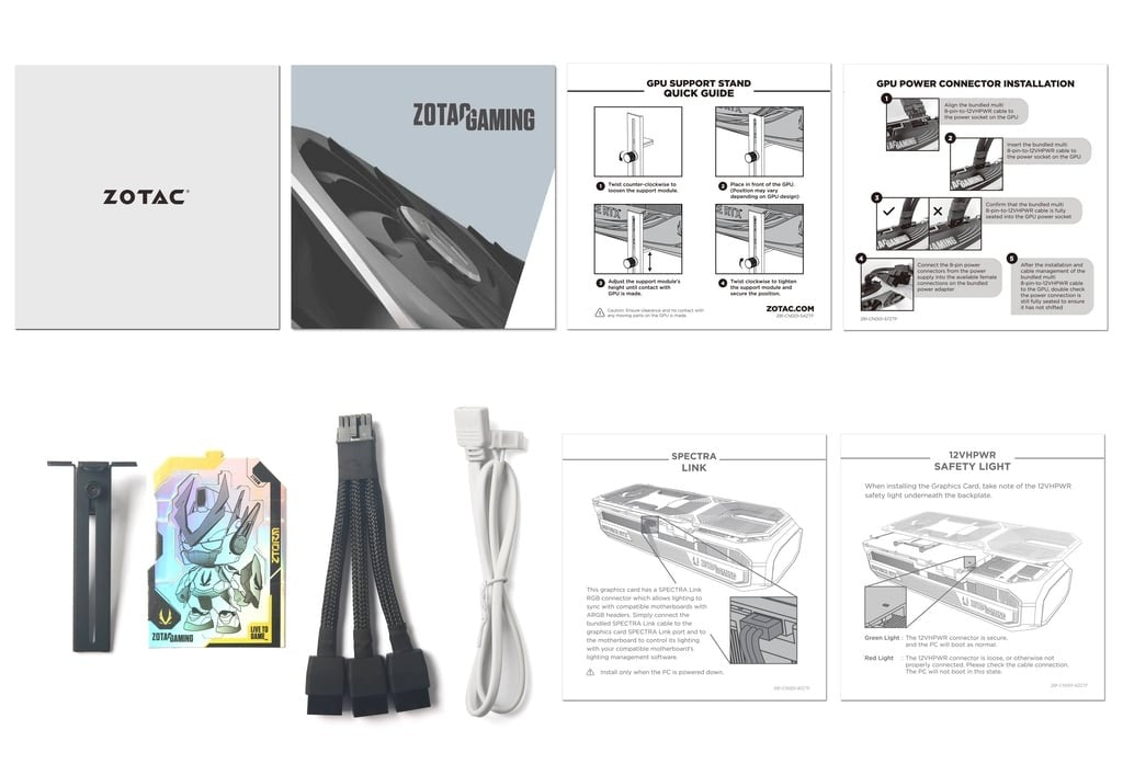 Zotac GeForce RTX 5080 16GB GDDR7 Solid OC Edition - White