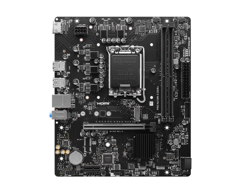 MSI PRO H610M-S DDR4 LGA motherboard