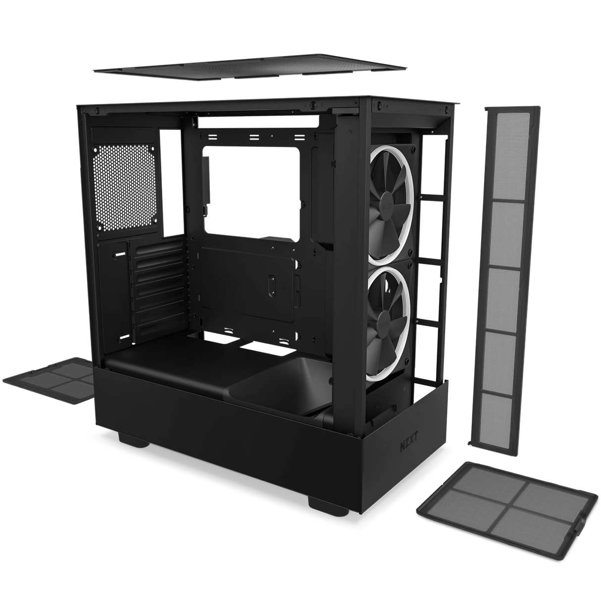 NZXT H5 Elite Premium Compact Mid Tower - BLACK