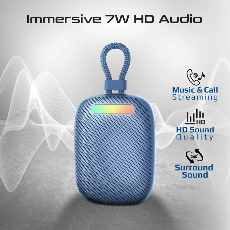 Promate CrystalSound 7W High-Definition Wireless Speaker 7W High Definition Sound