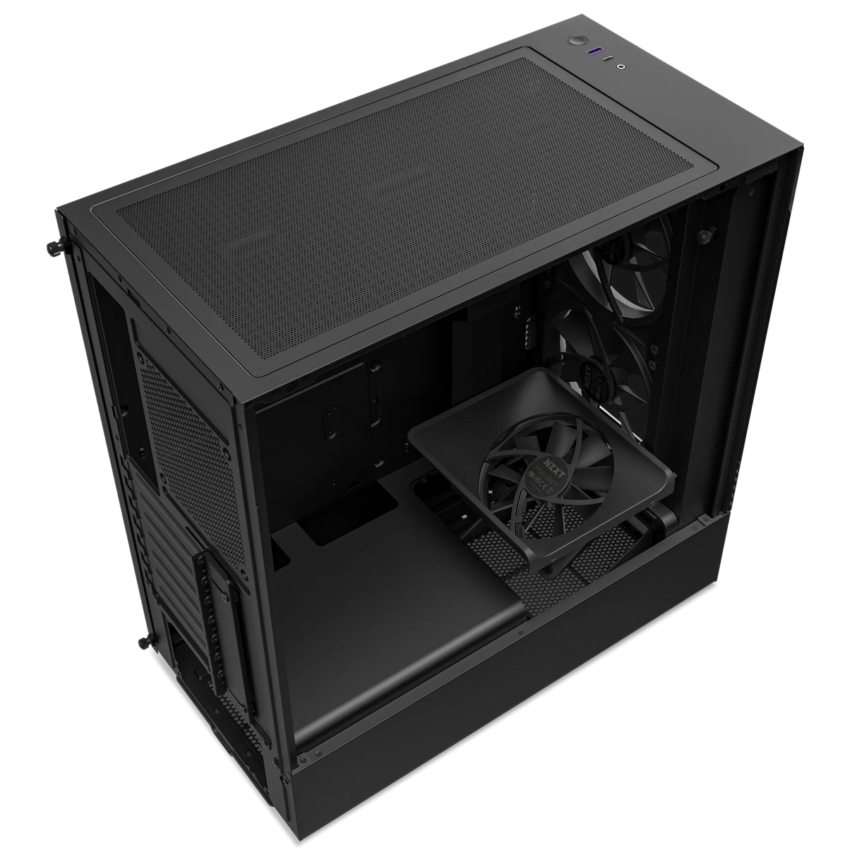 NZXT H5 Elite Premium Compact Mid Tower - BLACK