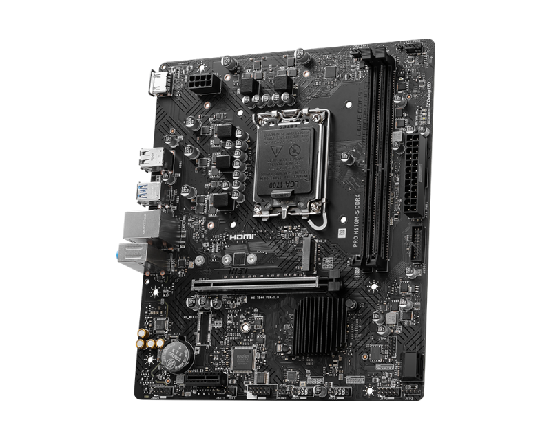 MSI PRO H610M-S DDR4 LGA motherboard