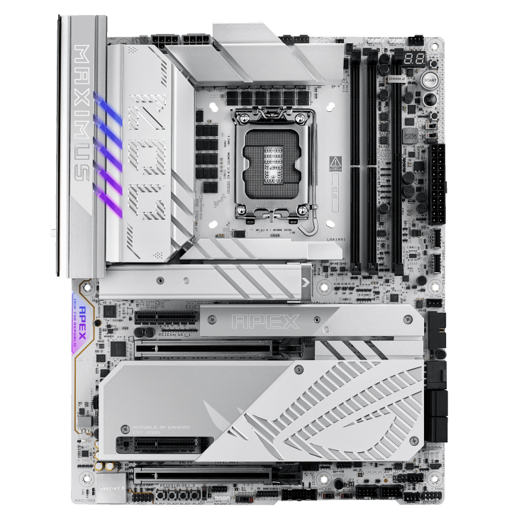 Asus ROG MAXIMUS Z890 APEX WIFI 7, DDR5 ATX Gaming Motherboard