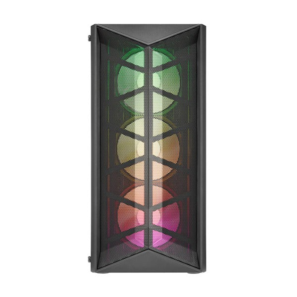 PC Case Fsp Cmt211 ATX  Case Transparent Side Panel RGB