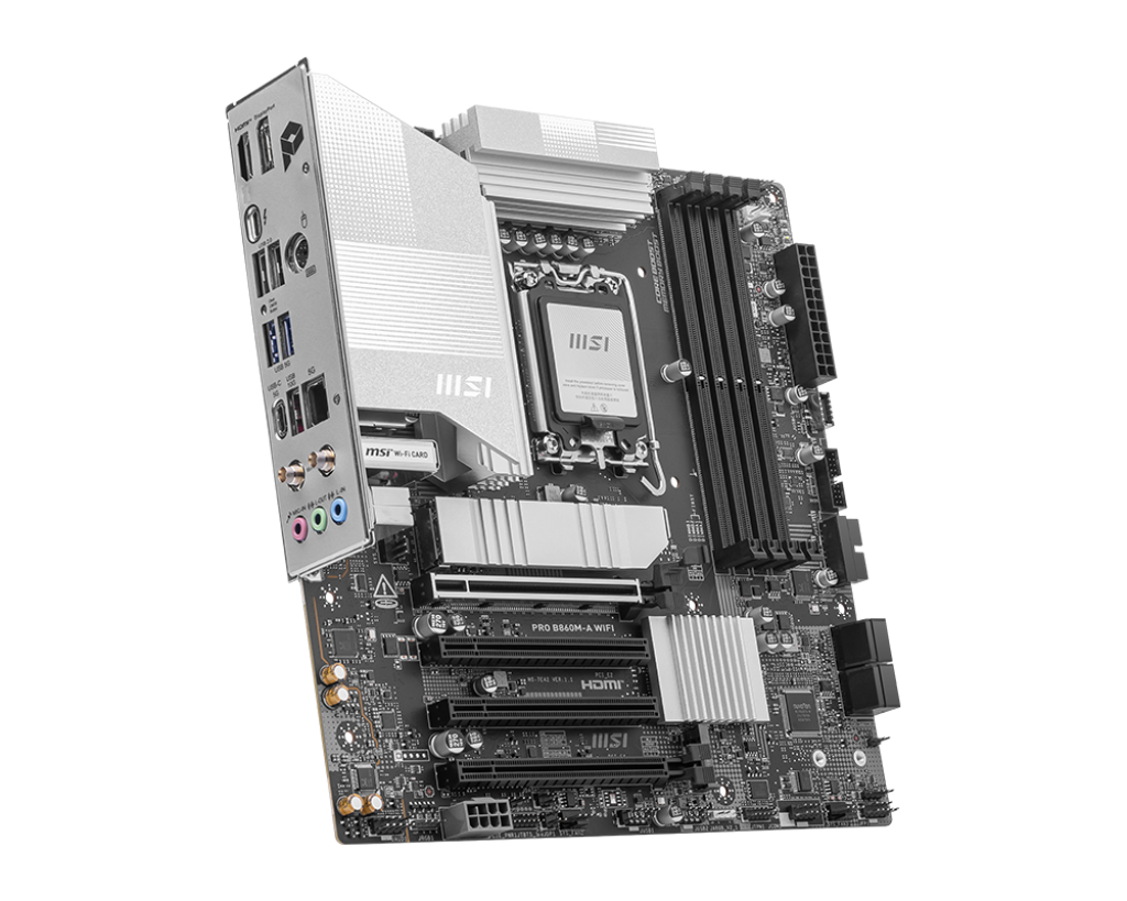 MSI PRO B860M-A WIFI DDR5 Motherboard - Black